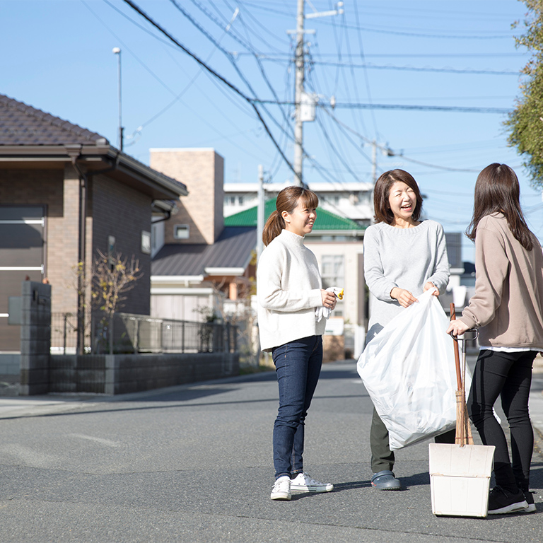 地域のつながりが強い